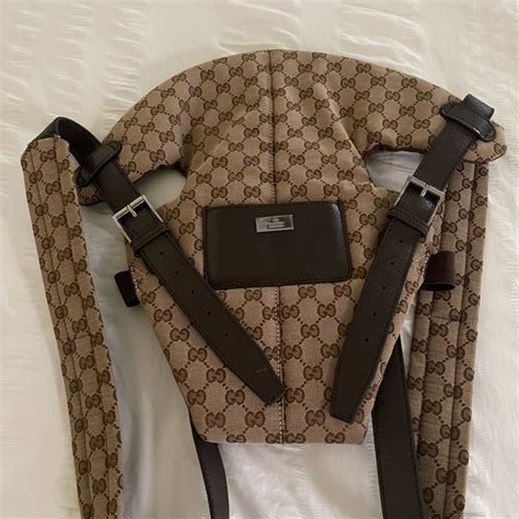 gucci baby carrier poshmark